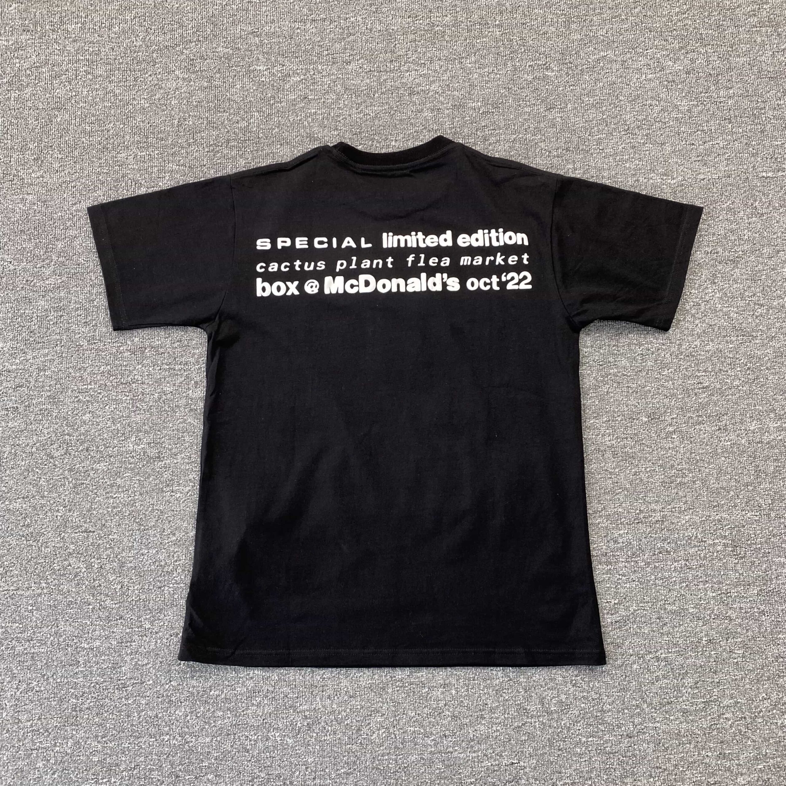 CPFM x McDonald's Cactus Buddy Black T-shirt